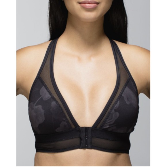 LuLuLemon | Black Sports Bra | Removable Cups | Womens Small - Picture 1 of 14